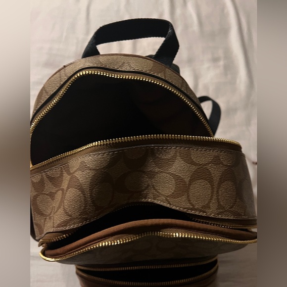 Coach Backpack used twice. I bought it to carry my laptop but it didn’t fit. - Picture 2 of 2